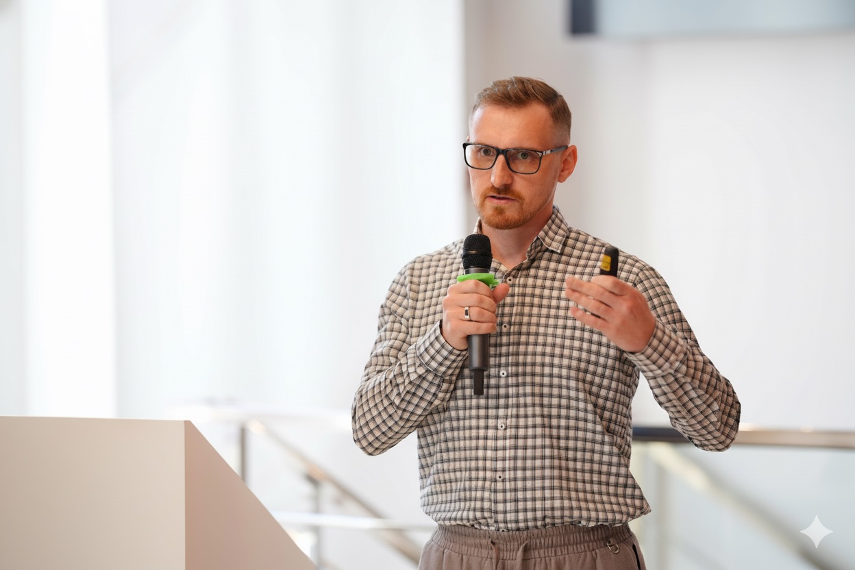 Команда продуктовых дизайнеров обсуждает макеты на встрече